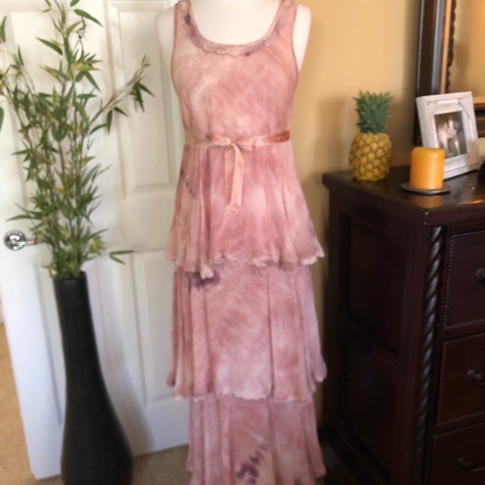 Free People New Romantics Silk Dress
